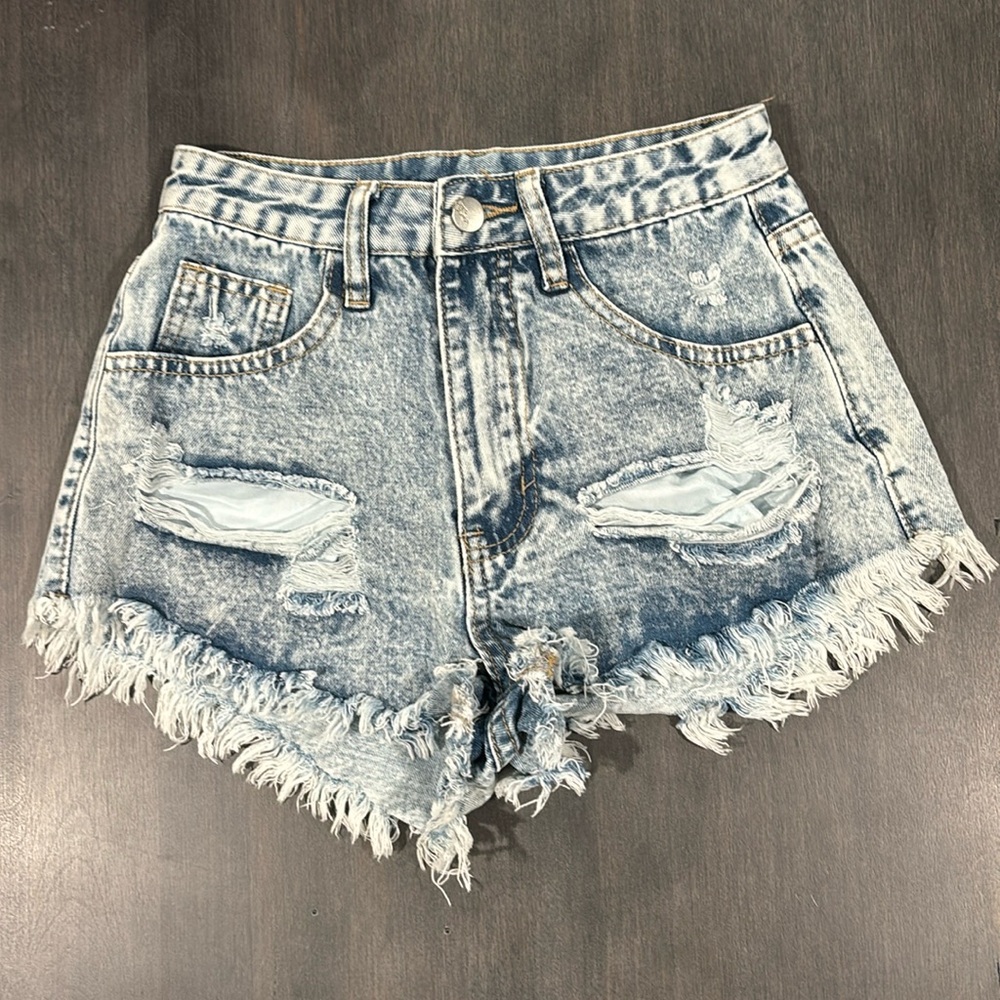 SHEIN denim shorts